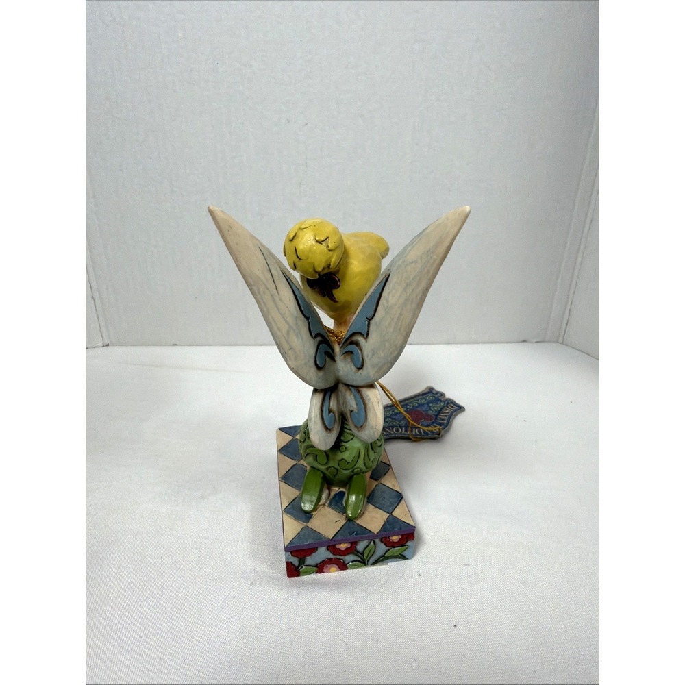 Jim Shore Disney Traditions "A Pixie Delight" Tinker Bell Figurine #4011754 - Picture 4 of 10